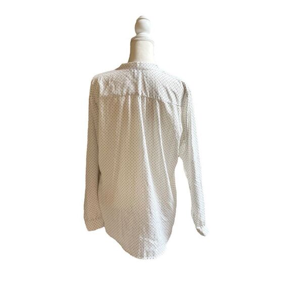 Kut From The Kloth Women’s Tunic Long Sleeve Polka Dot Front Button Shirt US XL - Picture 5 of 13